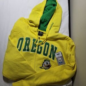Colosseum Yellow Oregon Ducks Hoodie